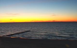 Mielno - widok na plażę zachód - 28-04-2026 19:05