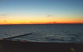 Mielno - widok na plażę zachód - 28-04-2026 19:12