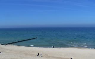 Mielno - widok na plażę zachód - 01-05-2026 11:17
