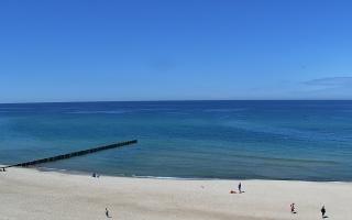 Mielno - widok na plażę zachód - 19-05-2026 11:21