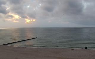 Mielno - widok na plażę zachód - 31-05-2026 19:00