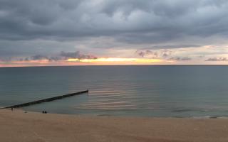 Mielno - widok na plażę zachód - 07-06-2026 19:31