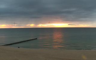 Mielno - widok na plażę zachód - 07-06-2026 19:54
