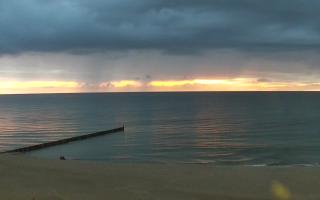 Mielno - widok na plażę zachód - 07-06-2026 20:01