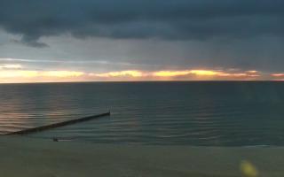 Mielno - widok na plażę zachód - 07-06-2026 20:09