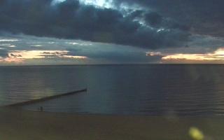 Mielno - widok na plażę zachód - 07-06-2026 20:40