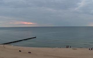 Mielno - widok na plażę zachód - 12-06-2026 19:24