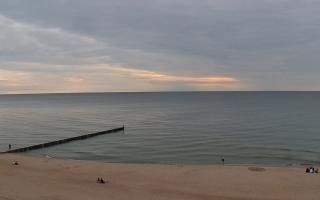 Mielno - widok na plażę zachód - 12-06-2026 19:47