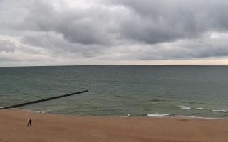Mielno - widok na plażę zachód - 13-06-2026 01:58