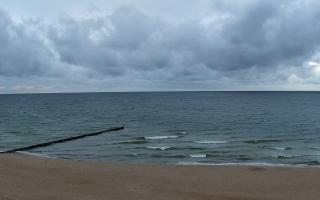 Mielno - widok na plażę zachód - 13-06-2026 02:29