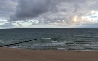 Mielno - widok na plażę zachód - 13-06-2026 03:46