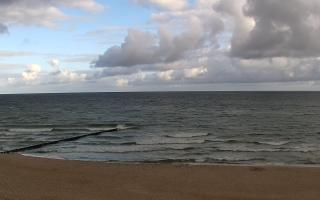 Mielno - widok na plażę zachód - 13-06-2026 04:56