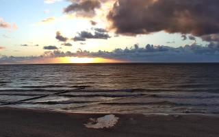 Mielno - widok na plażę zachód - 13-06-2026 19:12