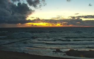 Mielno - widok na plażę zachód - 13-06-2026 20:22