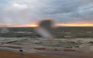 Mielno - widok na plażę zachód - 15-06-2026 19:09
