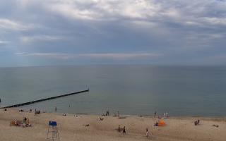 Mielno - widok na plażę zachód - 19-06-2026 15:25