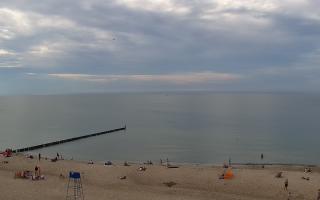 Mielno - widok na plażę zachód - 19-06-2026 15:32