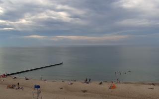 Mielno - widok na plażę zachód - 19-06-2026 15:40