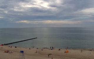 Mielno - widok na plażę zachód - 19-06-2026 15:48