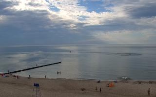 Mielno - widok na plażę zachód - 19-06-2026 16:34