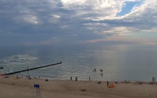 Mielno - widok na plażę zachód - 19-06-2026 16:50