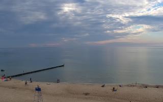 Mielno - widok na plażę zachód - 19-06-2026 16:57