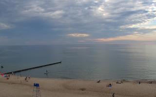Mielno - widok na plażę zachód - 19-06-2026 17:13