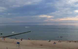Mielno - widok na plażę zachód - 19-06-2026 17:28