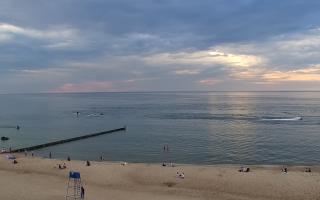 Mielno - widok na plażę zachód - 19-06-2026 17:44