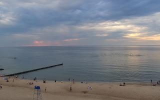 Mielno - widok na plażę zachód - 19-06-2026 17:51