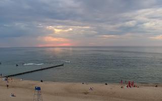 Mielno - widok na plażę zachód - 19-06-2026 18:38