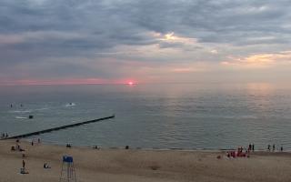 Mielno - widok na plażę zachód - 19-06-2026 19:32