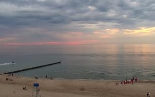 Mielno - widok na plażę zachód - 19-06-2026 19:39