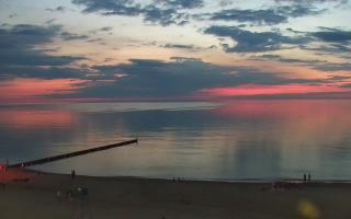 Mielno - widok na plażę zachód - 19-06-2026 20:41