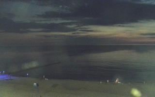 Mielno - widok na plażę zachód - 19-06-2026 21:28