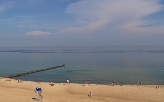 Mielno - widok na plażę zachód - 21-06-2026 07:18