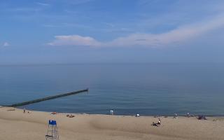 Mielno - widok na plażę zachód - 21-06-2026 07:33