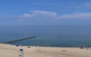 Mielno - widok na plażę zachód - 21-06-2026 07:49