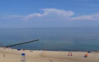 Mielno - widok na plażę zachód - 21-06-2026 07:57