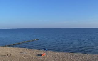 Mielno - widok na plażę zachód - 16-07-2026 04:21