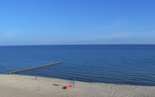 Mielno - widok na plażę zachód - 16-07-2026 05:30
