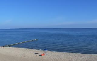Mielno - widok na plażę zachód - 16-07-2026 05:46