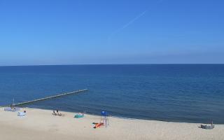 Mielno - widok na plażę zachód - 16-07-2026 07:11