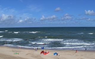 Mielno - widok na plażę zachód - 28-07-2026 08:47