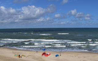 Mielno - widok na plażę zachód - 28-07-2026 08:55