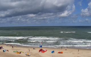Mielno - widok na plażę zachód - 28-07-2026 09:11