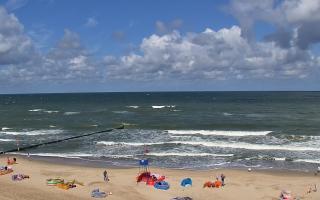Mielno - widok na plażę zachód - 28-07-2026 09:34