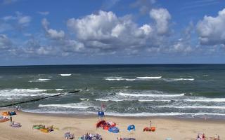 Mielno - widok na plażę zachód - 28-07-2026 09:57