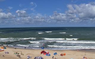 Mielno - widok na plażę zachód - 28-07-2026 10:05
