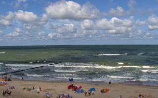 Mielno - widok na plażę zachód - 28-07-2026 10:12